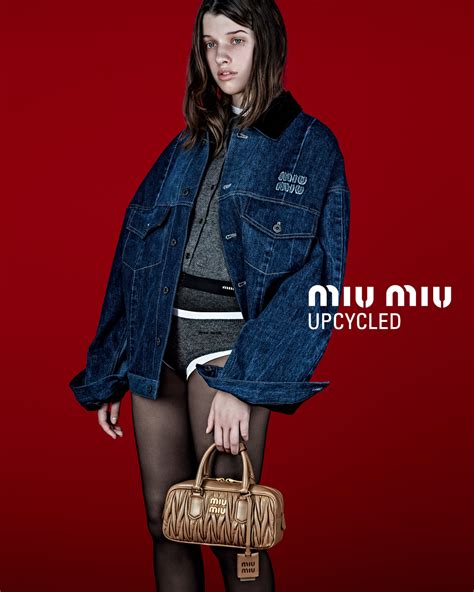 miu miu new campaign|Upcycled Holiday 2024 .